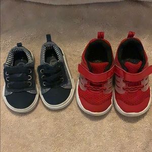 Size 2 and size 4 toddler shoes